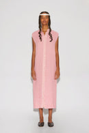 VESTIDO LUCAS SEERSUCKER ROSA