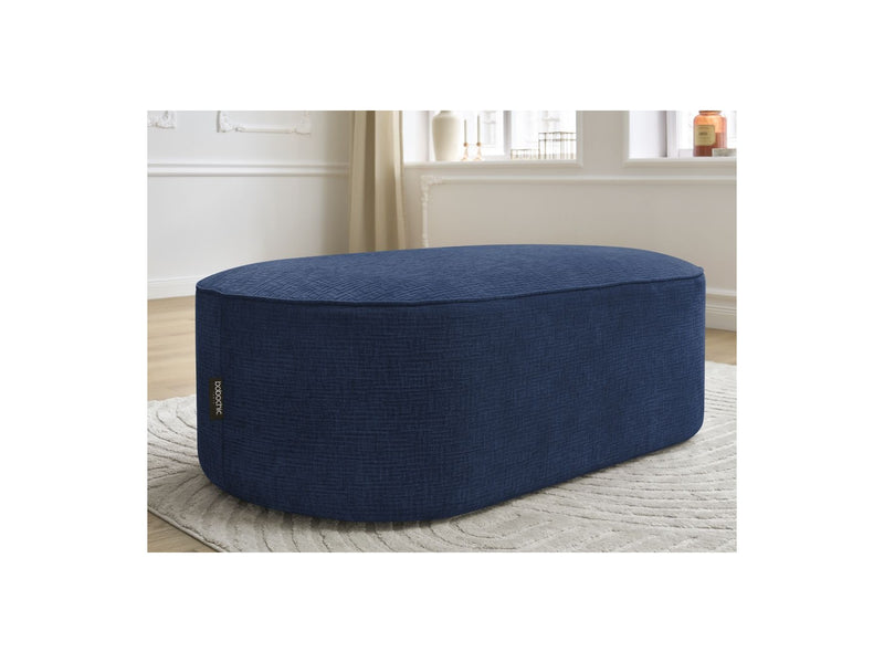 Pouf Pour Canapé Modulable Rousseau - Tissu Texturé