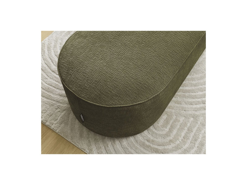 Pouf Pour Canapé Modulable Rousseau - Tissu Texturé