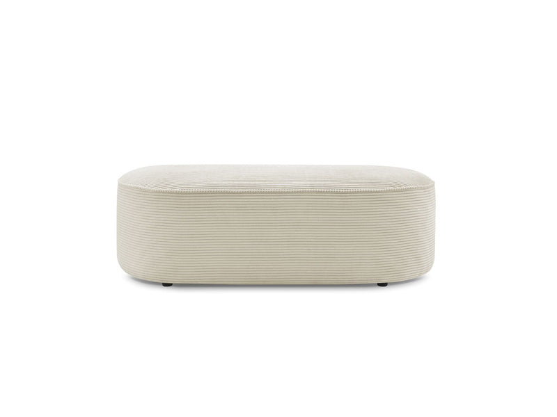 Pouf Pour Canapé Modulable - Rousseau - Velours Côtelé