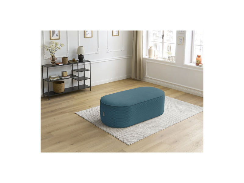 Pouf Pour Canapé Modulable - Rousseau - Velours Côtelé