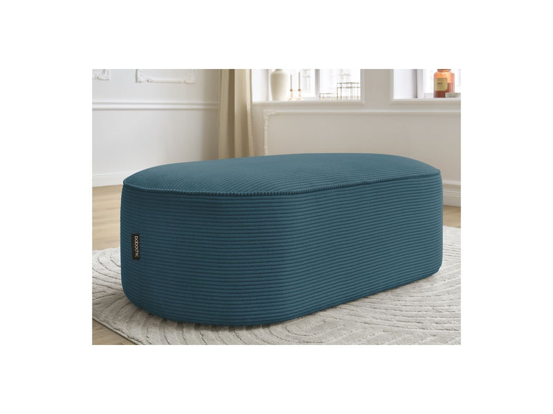 Pouf Pour Canapé Modulable - Rousseau - Velours Côtelé