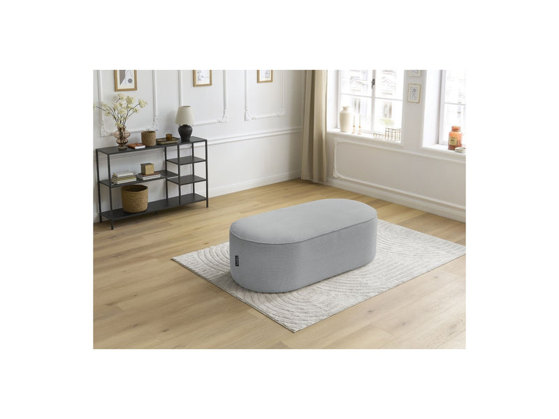 Pouf Pour Canapé Modulable - Rousseau - Velours Côtelé