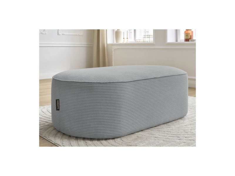 Pouf Pour Canapé Modulable - Rousseau - Velours Côtelé