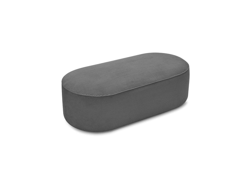 Pouf Pour Canapé Modulable - Rousseau - Velours Côtelé