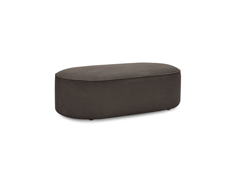 Pouf Pour Canapé Modulable - Rousseau - Velours Côtelé