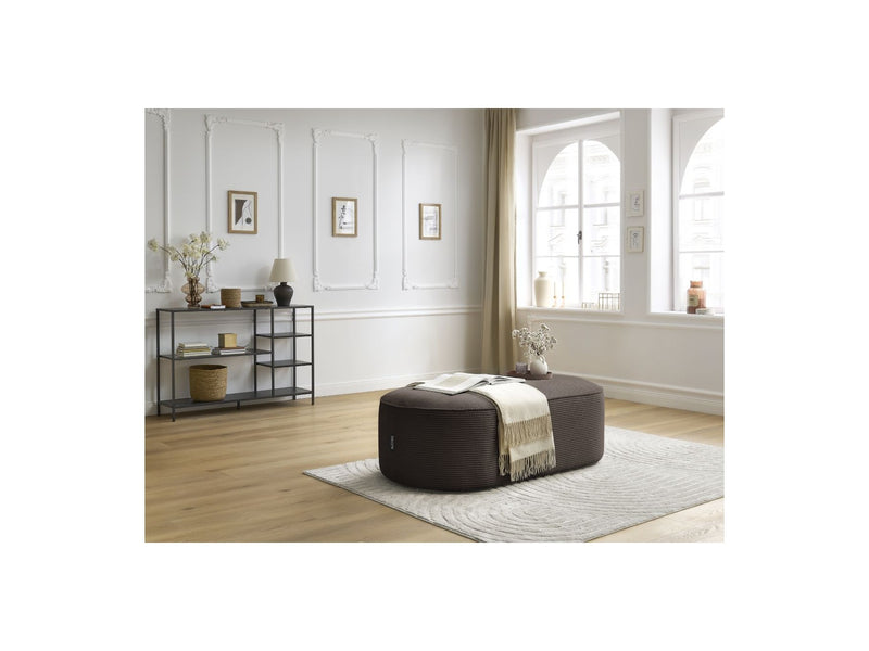 Pouf Pour Canapé Modulable - Rousseau - Velours Côtelé