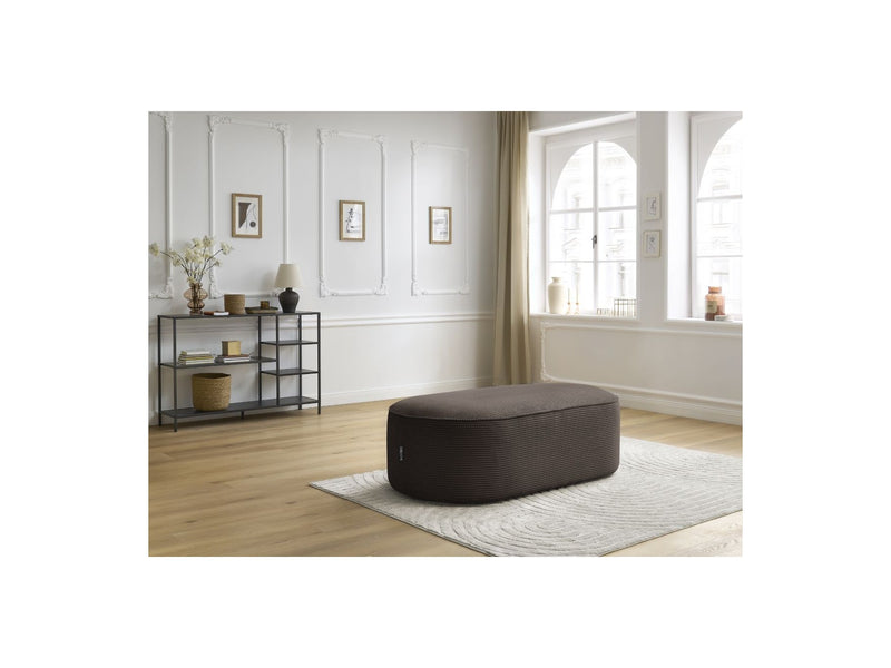 Pouf Pour Canapé Modulable - Rousseau - Velours Côtelé