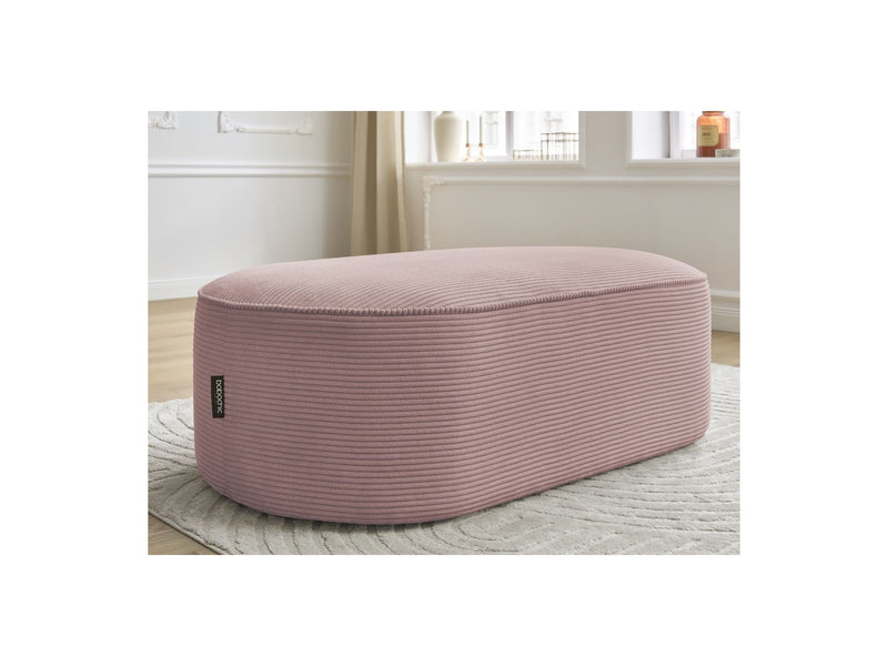 Pouf Pour Canapé Modulable - Rousseau - Velours Côtelé