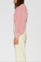 BLUSA SONG SEERSUCKER PINK