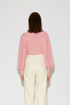 BLUSA SONG SEERSUCKER PINK