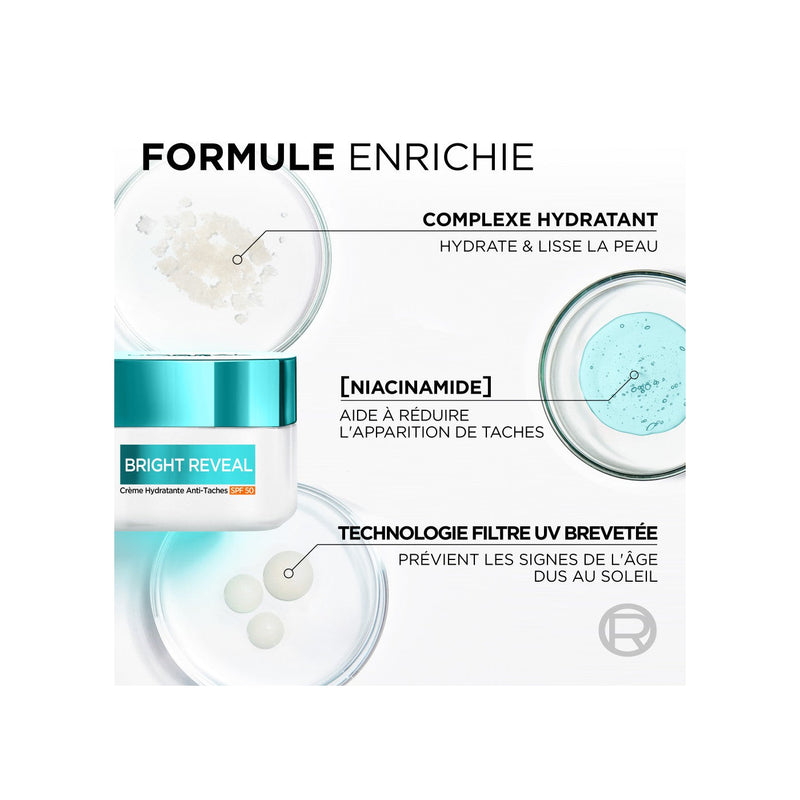 Bright Reveal Crème Hydratante Anti-Taches Spf50