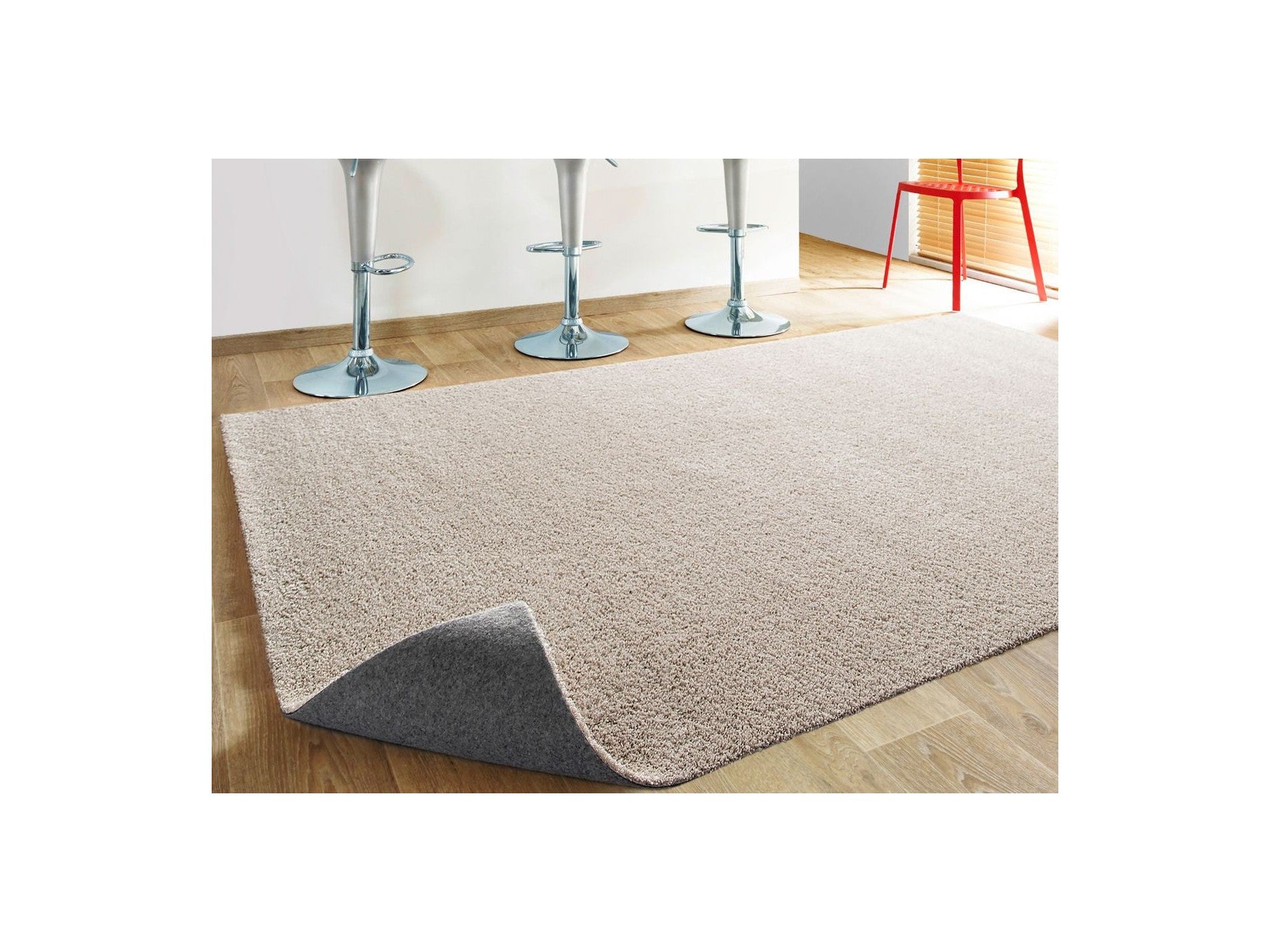Mireille - Tapis Poils Ras - Beige