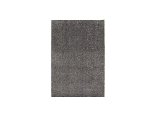 Mireille - Alfombra De Pelo Corto - Gris Oscuro