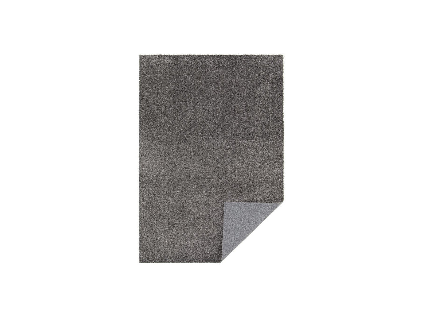Mireille - Tapis Poils Ras - Gris Foncé
