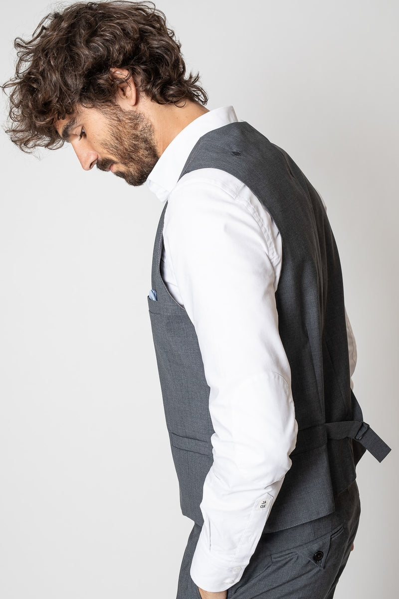 Gilet Shelter - Gris - Homme