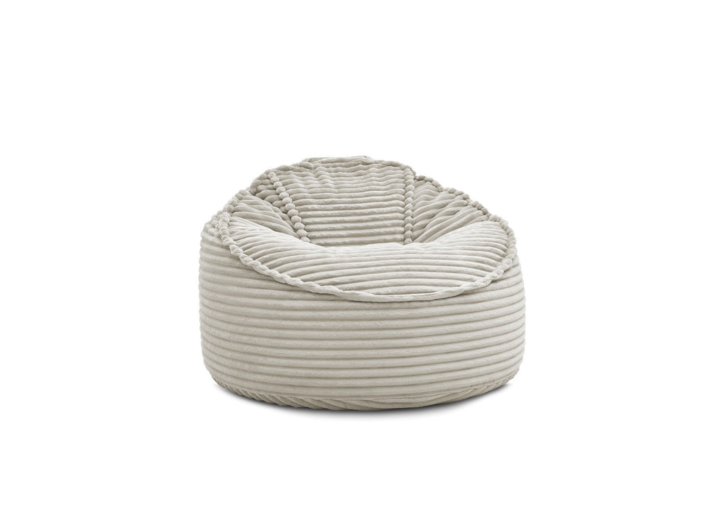 Socrate - Grand Pouf Ultra Moelleux - Velours Côtelé Doux