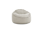 Socrate - Grand Pouf Ultra Moelleux - Velours Côtelé Doux