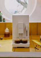 Thera Matic - Cafetera Superautomática 20 Bar Con Molinillo Y Vaporizador - Blanco Roto