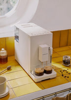 Thera Matic - Cafetera Superautomática 20 Bar Con Molinillo Y Vaporizador - Blanco Roto