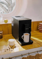Thera Matic - Cafetera Superautomática 20 Bar Con Molinillo Y Vaporizador - Negro