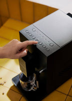 Thera Matic - Cafetera Superautomática 20 Bar Con Molinillo Y Vaporizador - Negro