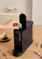 Thera Easy - Cafetera De Cápsulas Express 20 Bar Con Depósito De Recogida - Negro