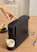 Thera Easy - Cafetera De Cápsulas Express 20 Bar Con Depósito De Recogida - Negro