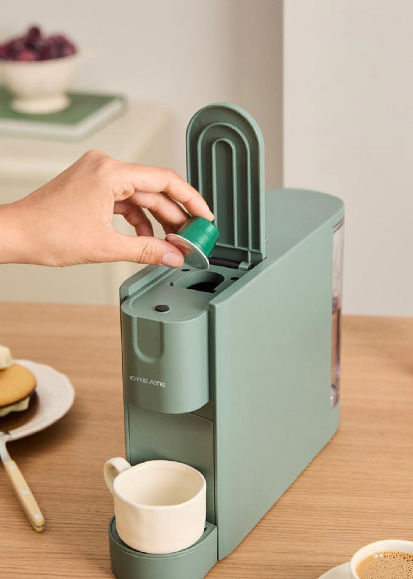Thera Easy - Cafetera De Cápsulas Express 20 Bar Con Depósito De Recogida - Sage