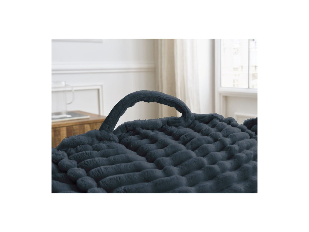 Socrate - Grand Pouf Ultra Moelleux - Velours Côtelé Doux