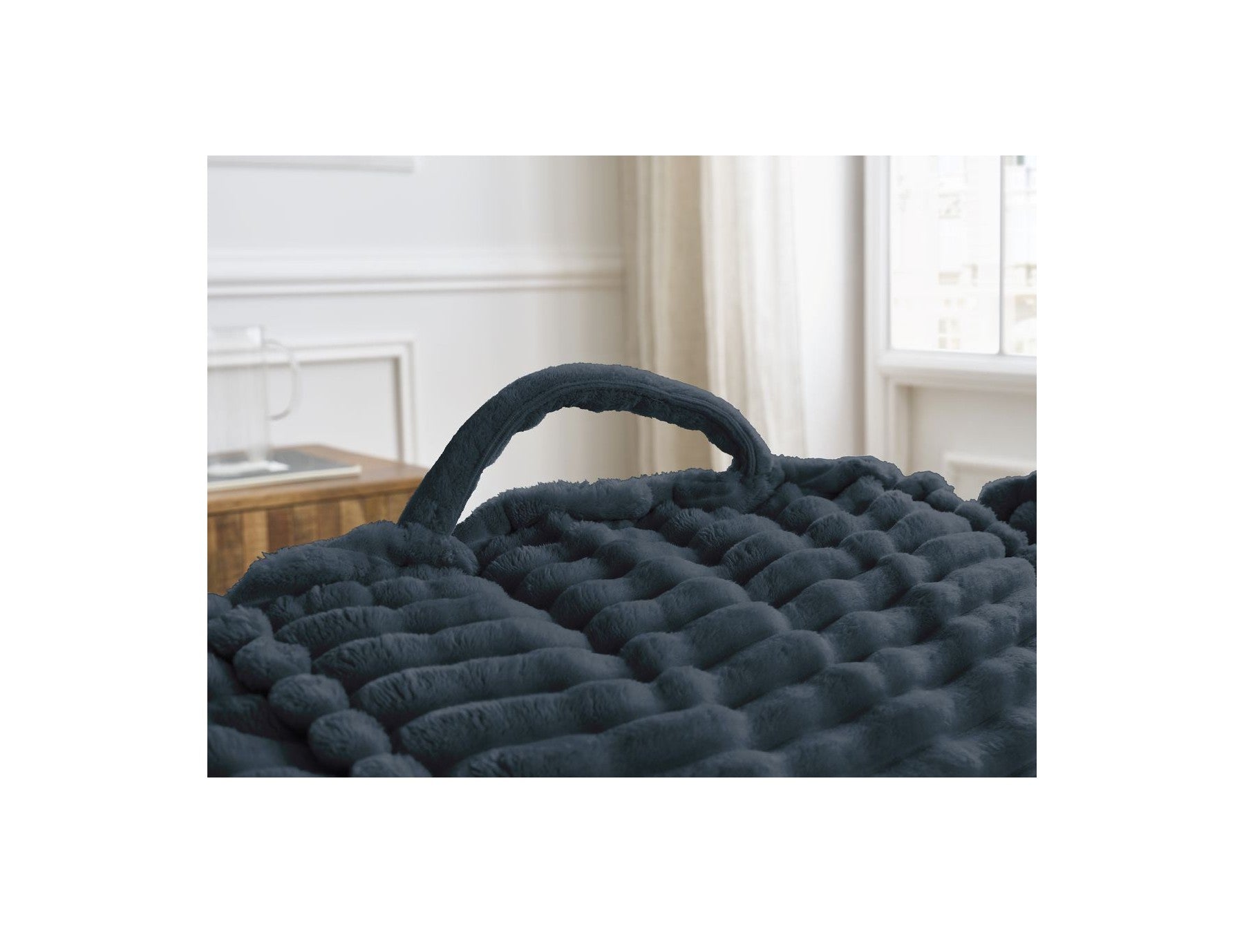 Socrate - Grand Pouf Ultra Moelleux - Velours Côtelé Doux