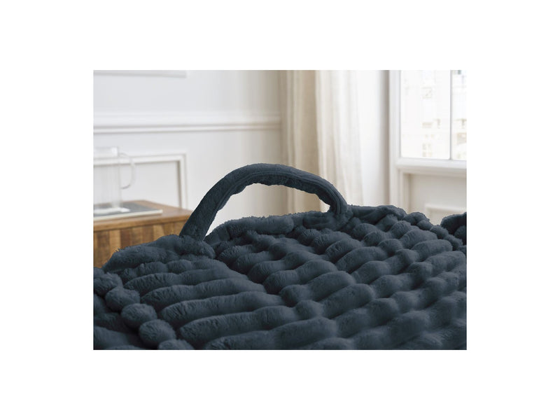 Grand Pouf Ultra Moelleux - Socrate - Velours Côtelé Doux