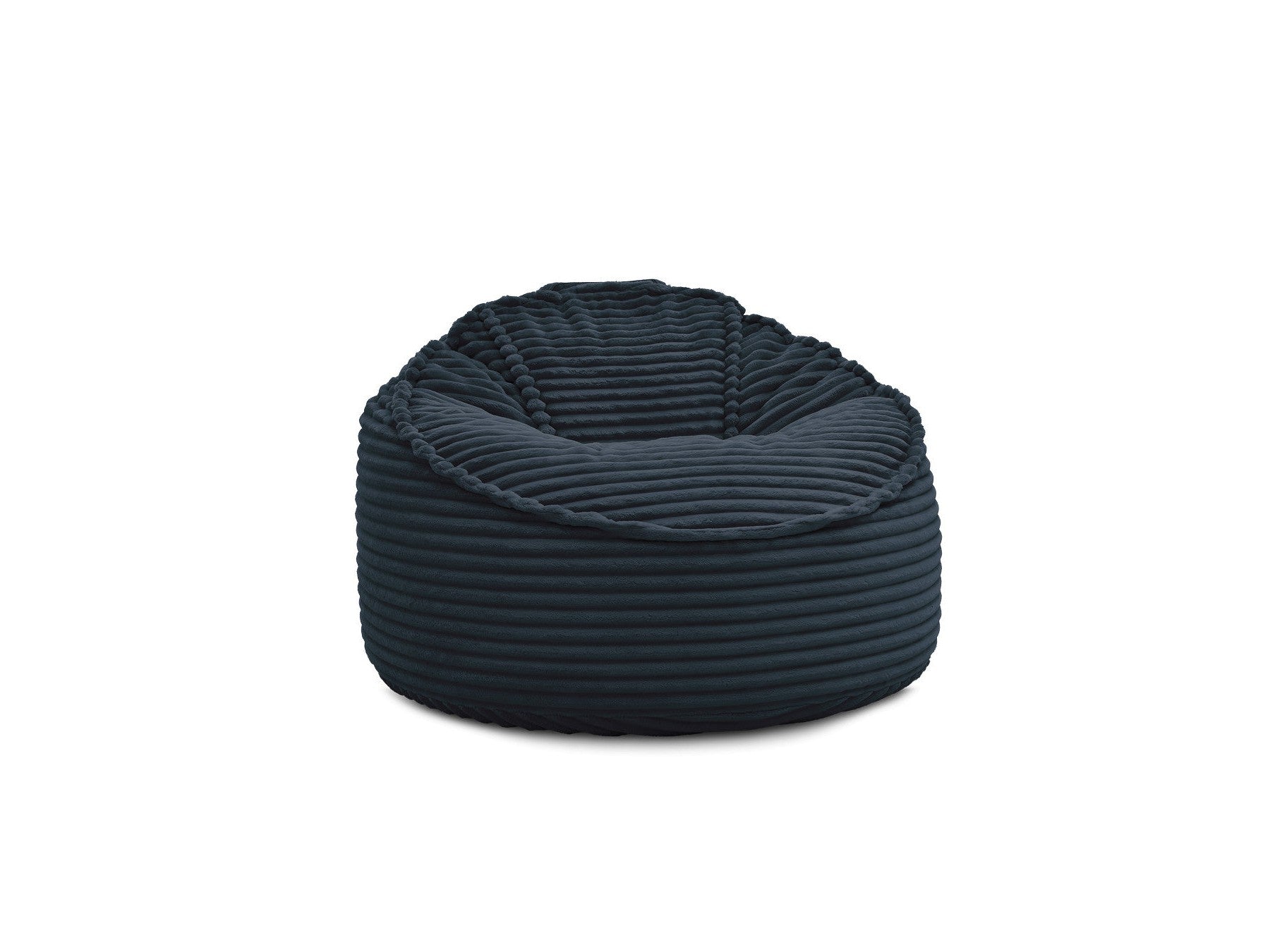 Socrate - Grand Pouf Ultra Moelleux - Velours Côtelé Doux