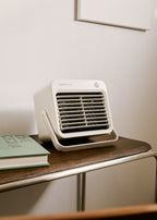 Warm Box Motion - Radiateur Soufflant Céramique 800W Avec Détecteur De Mouvement - Blanc Cassé