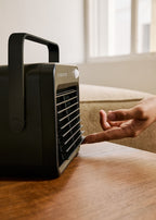 Warm Box Motion - Radiateur Soufflant Céramique 800W Avec Détecteur De Mouvement - Noir