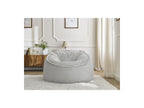 Socrate - Grand Pouf Ultra Moelleux - Velours Côtelé Doux