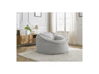 Socrate - Grand Pouf Ultra Moelleux - Velours Côtelé Doux