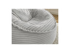 Socrate - Grand Pouf Ultra Moelleux - Velours Côtelé Doux