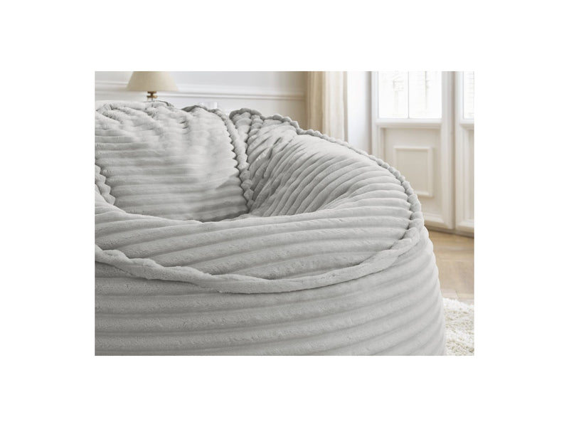 Grand Pouf Ultra Moelleux - Socrate - Velours Côtelé Doux