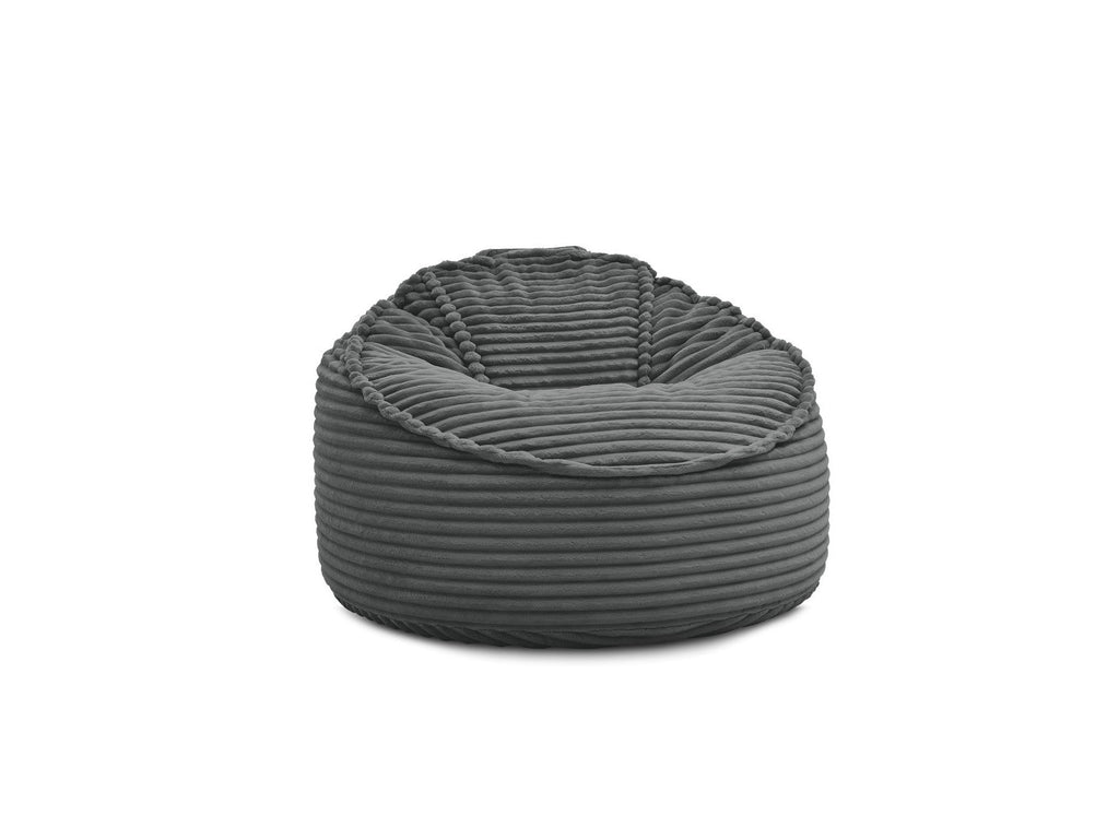 Socrate - Grand Pouf Ultra Moelleux - Velours Côtelé Doux