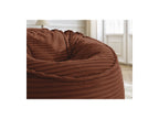 Socrate - Grand Pouf Ultra Moelleux - Velours Côtelé Doux