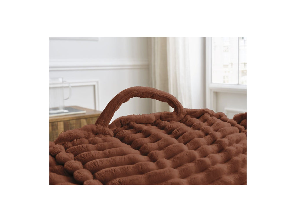 Socrate - Grand Pouf Ultra Moelleux - Velours Côtelé Doux