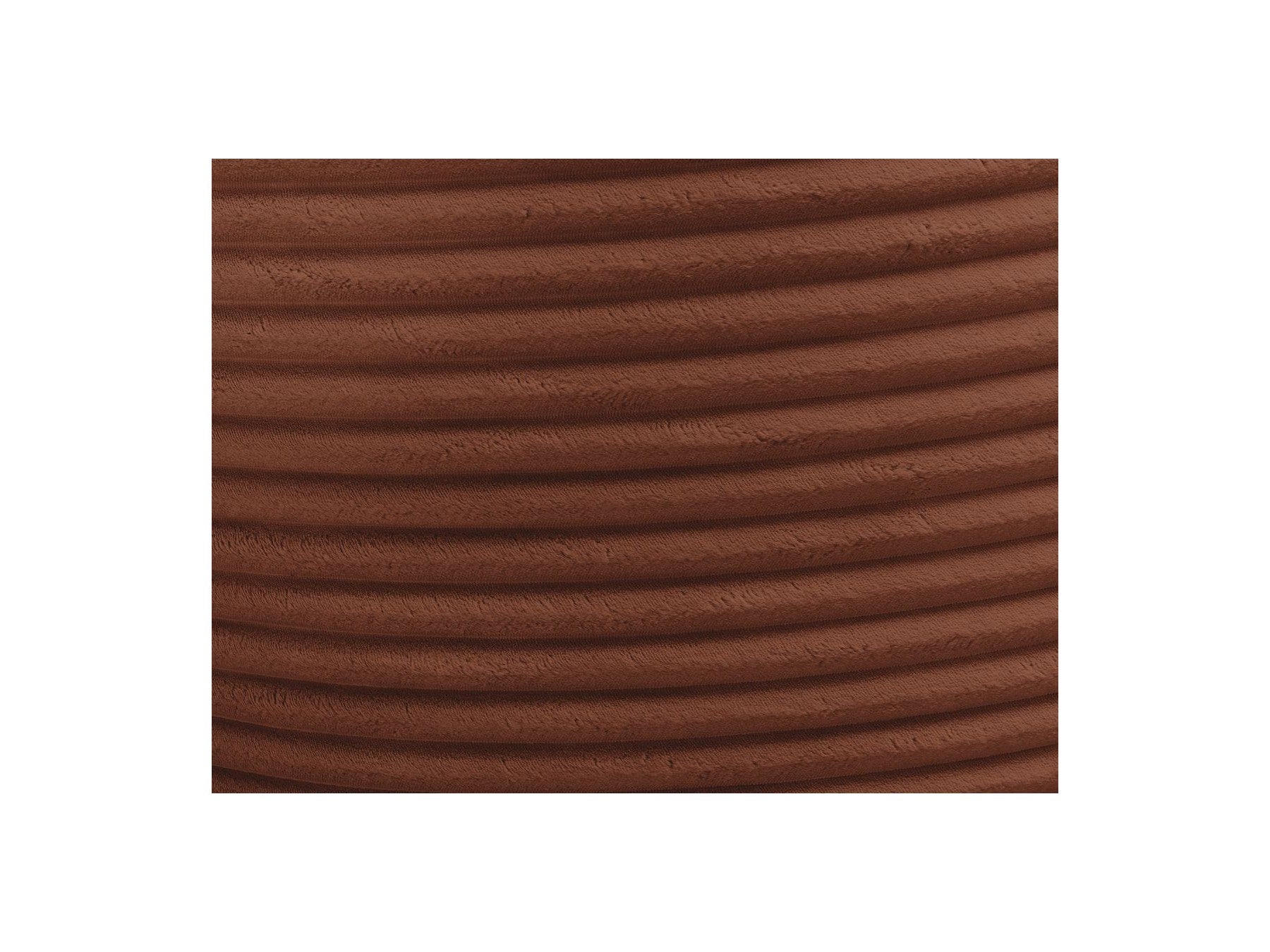 Socrate - Grand Pouf Ultra Moelleux - Velours Côtelé Doux