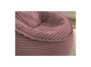 Grand Pouf Ultra Moelleux - Socrate - Velours Côtelé Doux