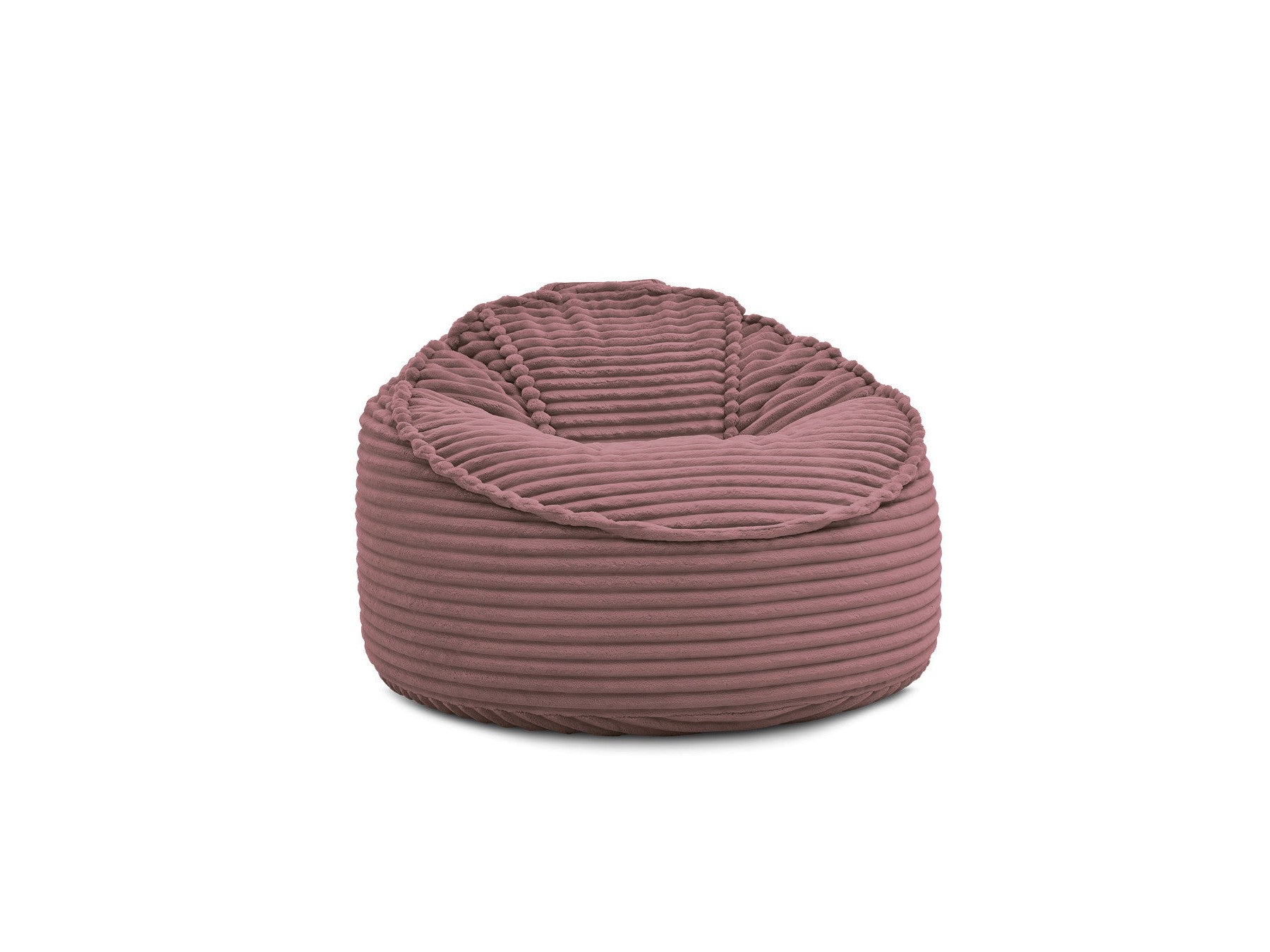 Socrate - Grand Pouf Ultra Moelleux - Velours Côtelé Doux