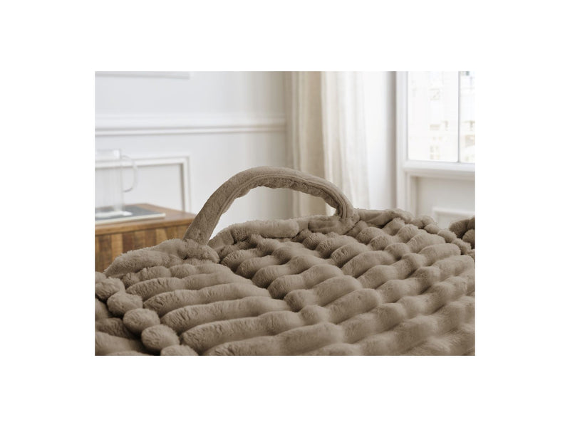 Grand Pouf Ultra Moelleux - Socrate - Velours Côtelé Doux