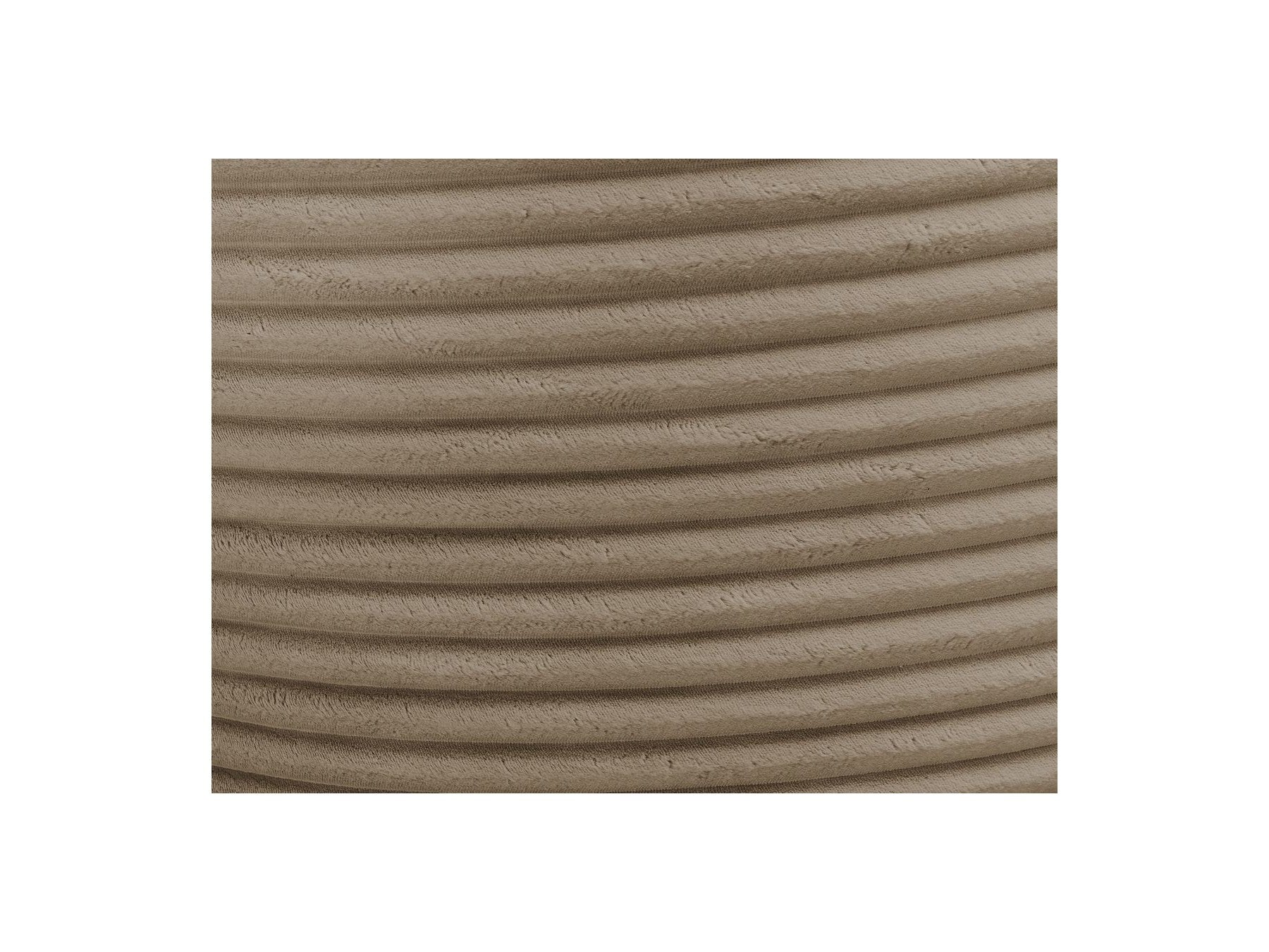 Socrate - Grand Pouf Ultra Moelleux - Velours Côtelé Doux