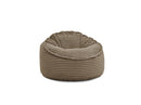 Grand Pouf Ultra Moelleux - Socrate - Velours Côtelé Doux