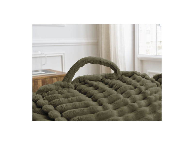 Grand Pouf Ultra Moelleux - Socrate - Velours Côtelé Doux