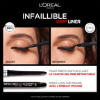Infallible Grip Liner Gel Negro Intenso